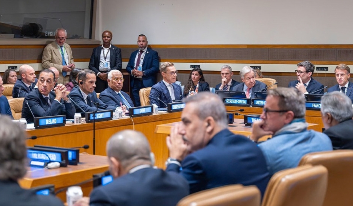 Prime Minister Participates in High-Level Meeting on Two-State Solution